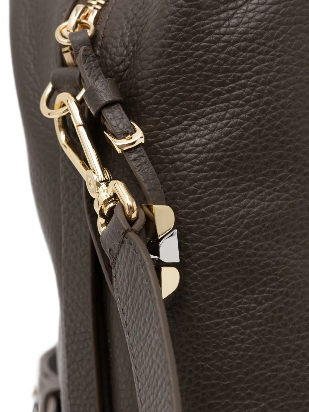 Coccinelle Leren shopper Bruin