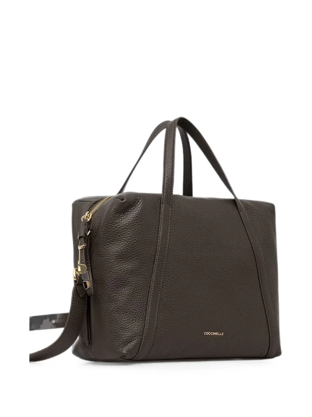 Coccinelle Leren shopper Bruin