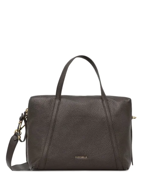Coccinelle tote con efecto granulada