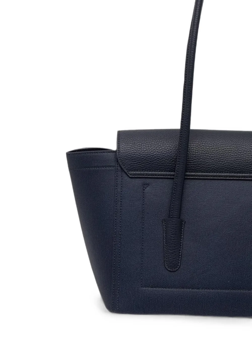 Coccinelle Shopper van bewerkt leer Blauw