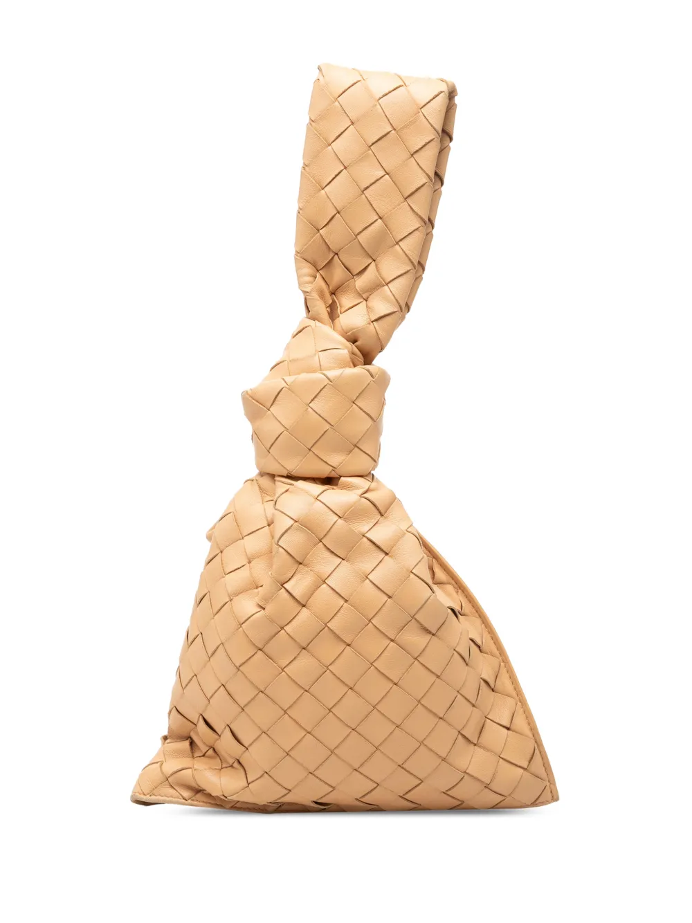 Bottega Veneta Pre-Owned 2012-2026 mini BV Twist Handtasche aus Kalbsleder - Nude