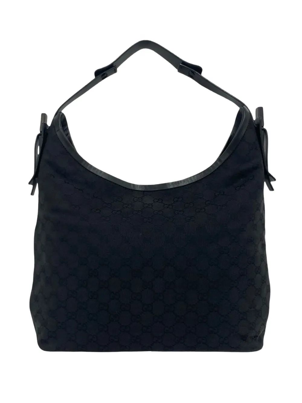 Gucci Pre-Owned 1990-2010 GG Canvas shoulder bag - Nero