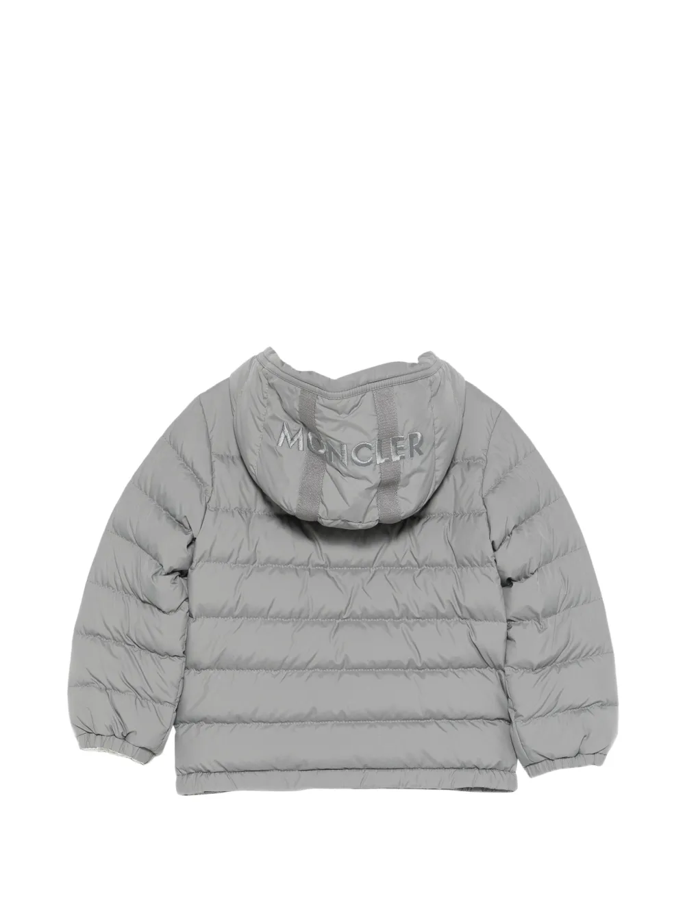 Moncler Enfant Jack met logopatch Grijs