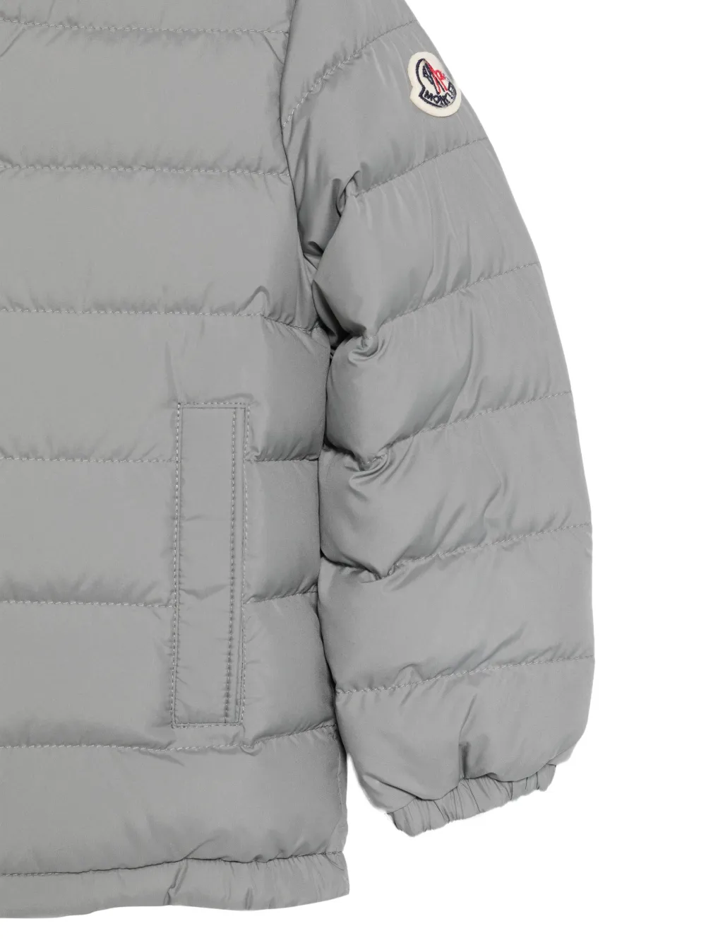 Moncler Enfant Jack met logopatch Grijs