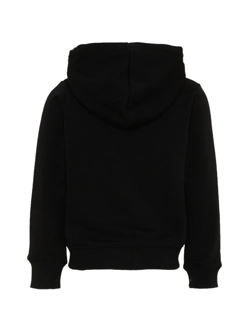Calvin Klein Kids Hoodie met rits Zwart