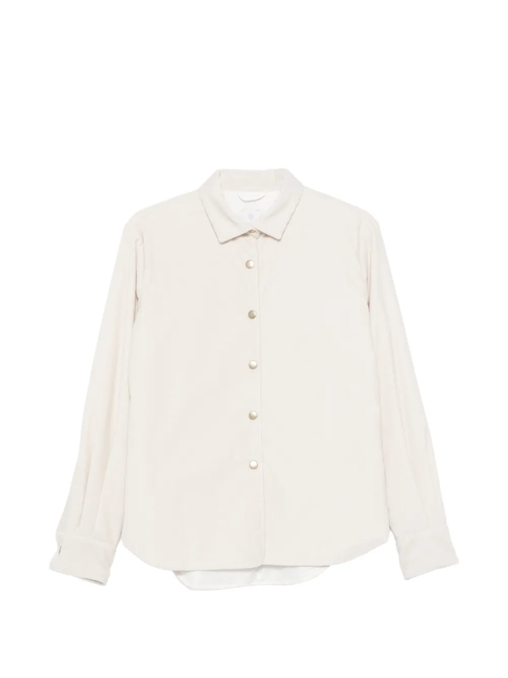 Eleventy corduroy long-sleeve shirt - Neutrals