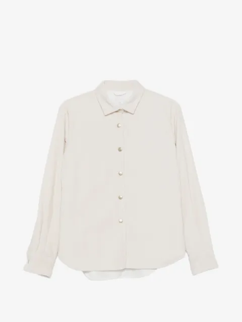 Eleventy corduroy long-sleeve shirt