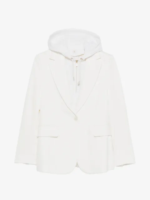 Eleventy blazer con capucha y botones