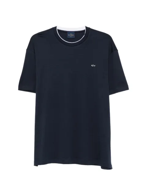 Paul & Shark logo-patch short-sleeve T-shirt