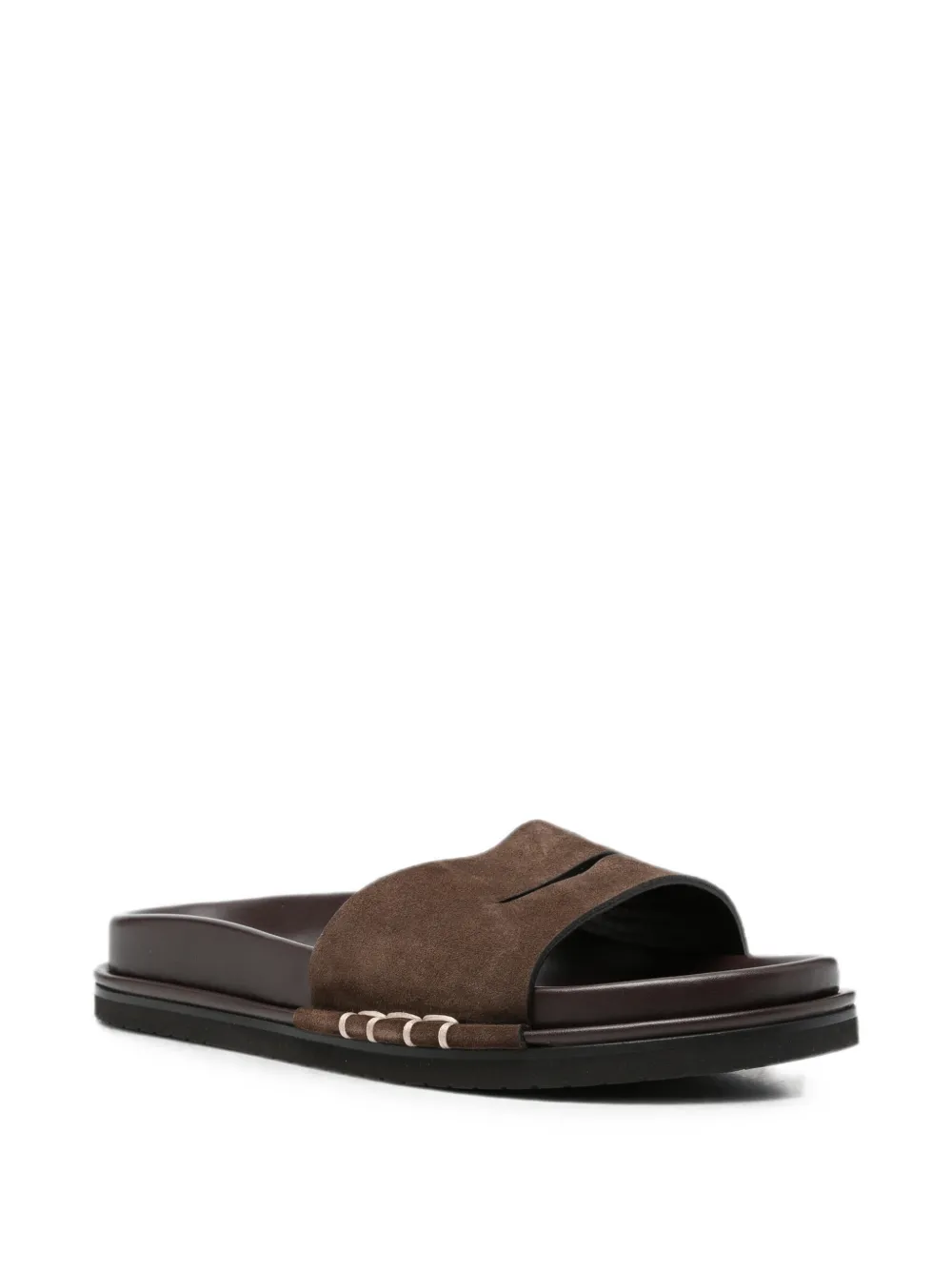 JW Anderson suede slides Bruin