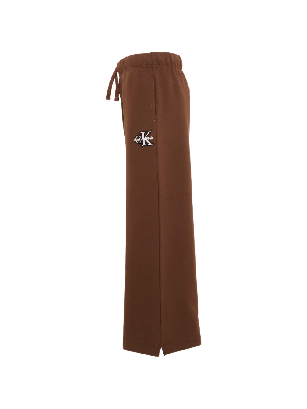 Calvin Klein Kids Trainingsbroek met logopatch Bruin