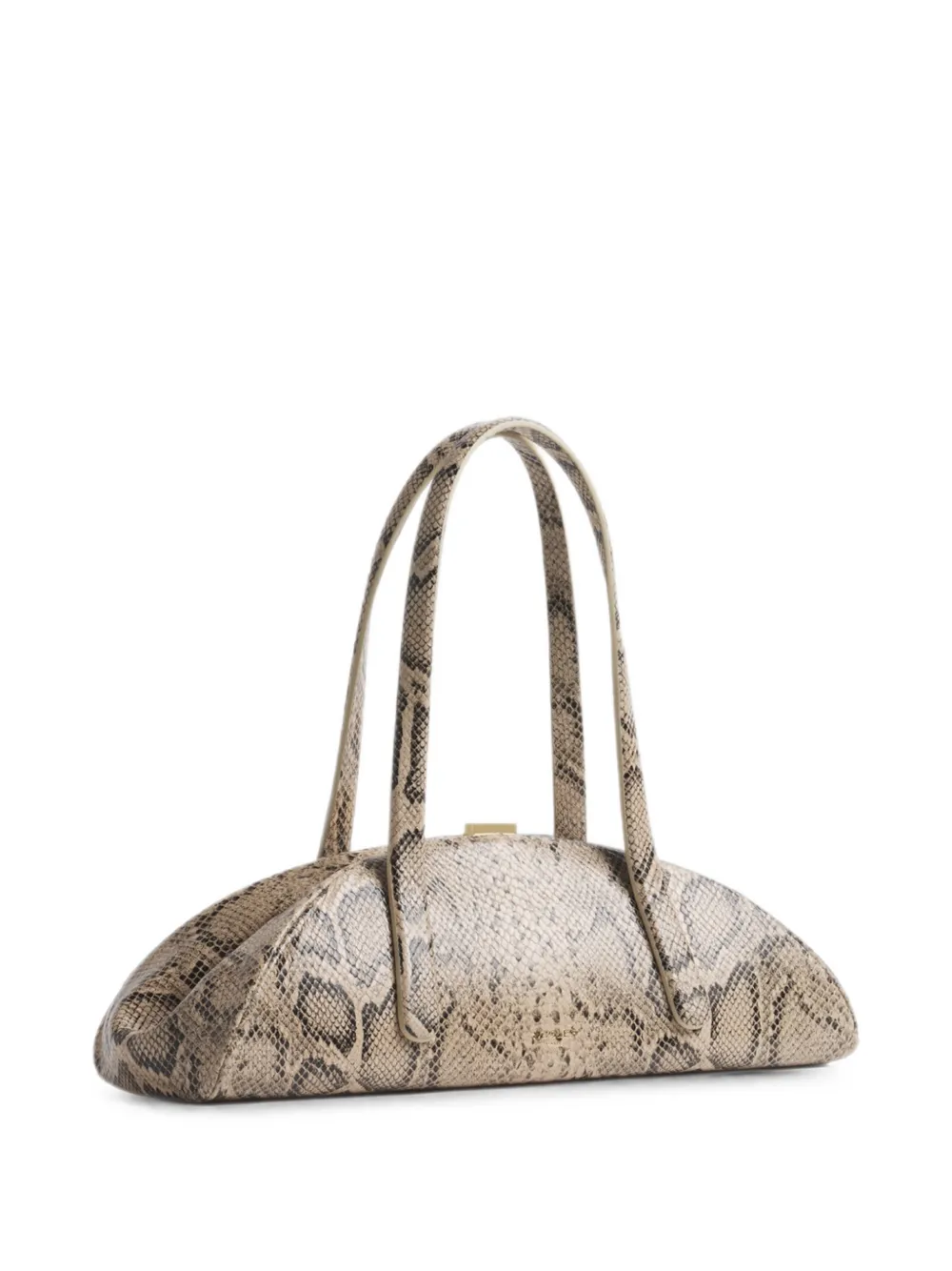 Mugler Snake Lua Bag in Neutrals, view 2