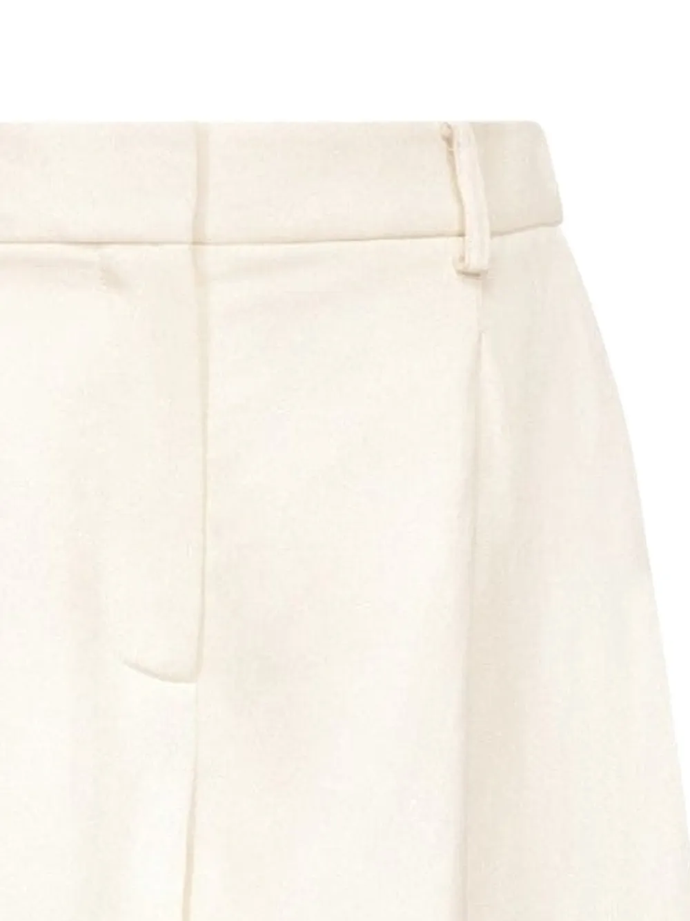 Twp Pleated Turn-up Shorts in Neutrals, view 2