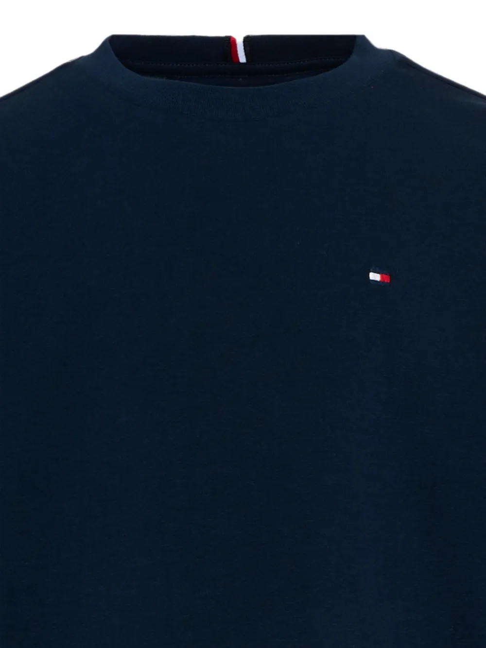 Tommy Hilfiger Junior T-shirt met lange mouwen en geborduurd logo Blauw