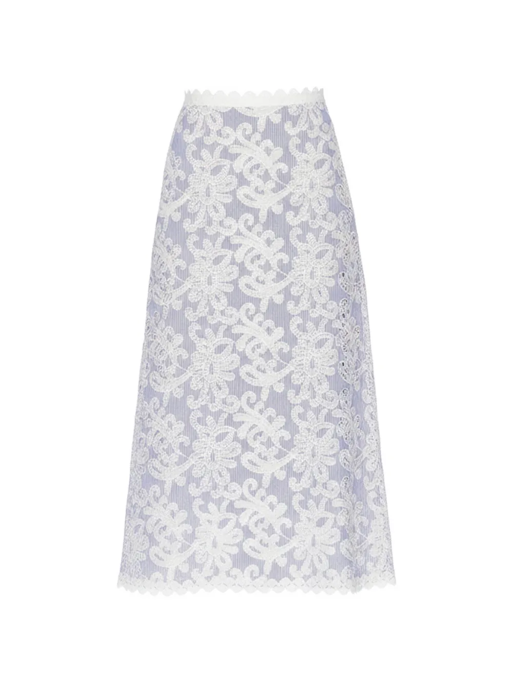 Waimari Nina Midirock aus Spitze - Blau