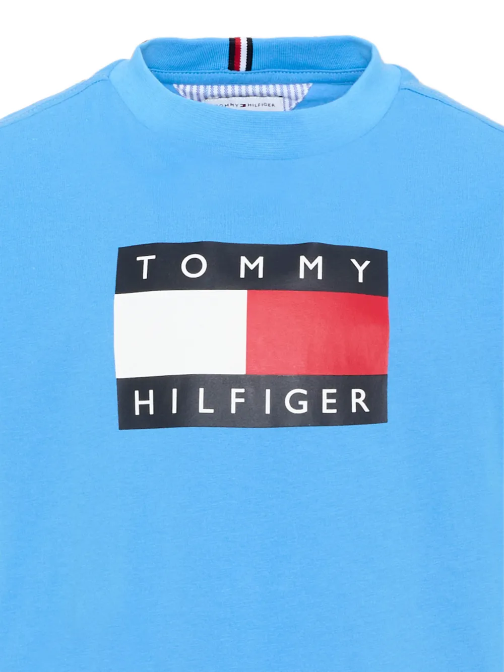 Tommy Hilfiger Junior T-shirt met logoprint Blauw