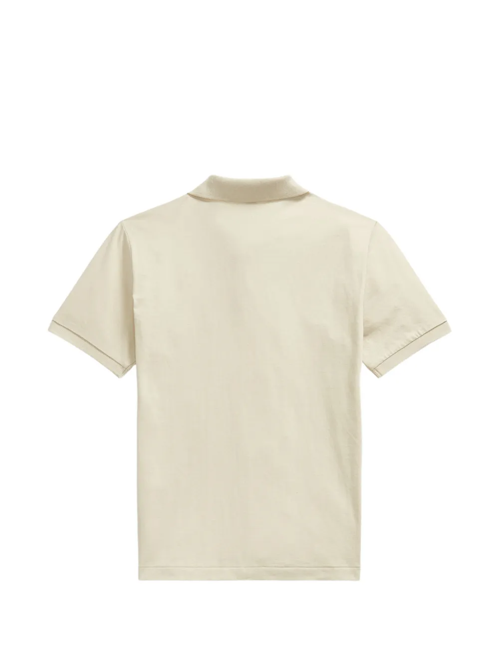 POLO RALPH LAUREN KIDS Poloshirt met zak en korte mouwen Beige