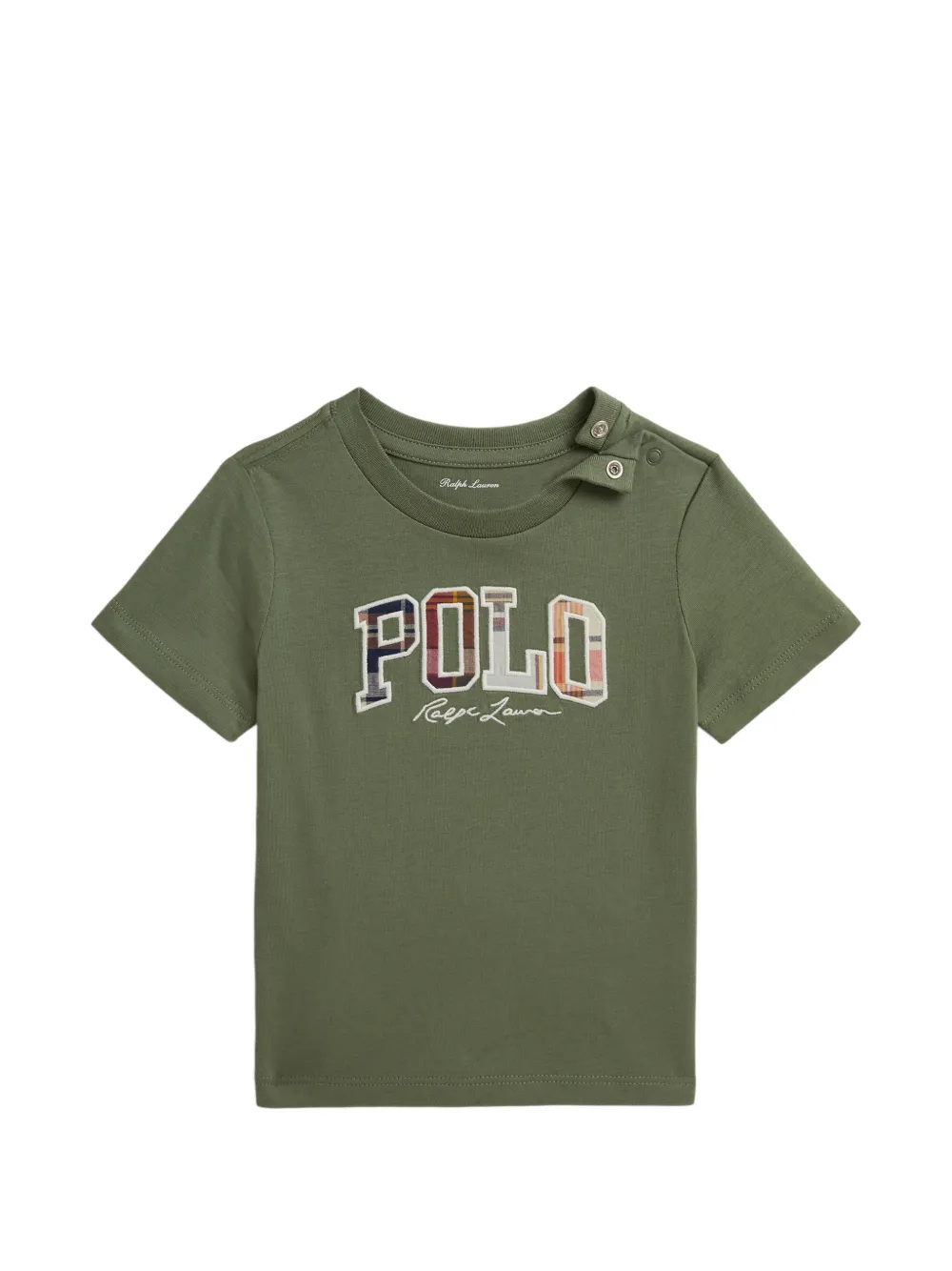 POLO RALPH LAUREN KIDS T-shirt con logo - Verde