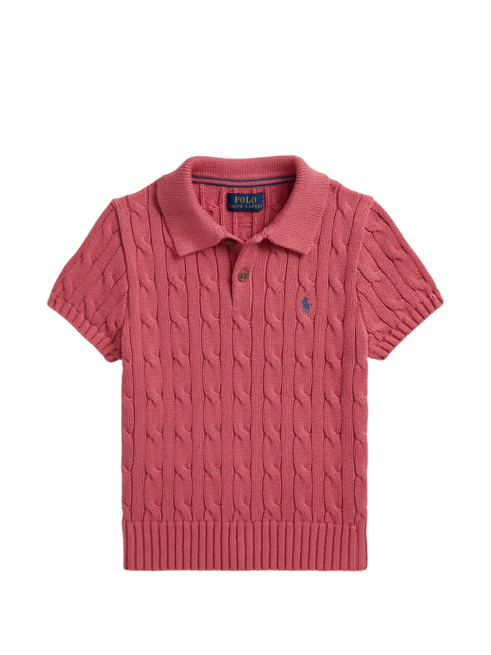 POLO RALPH LAUREN KIDS Maglione stile polo - Rosa