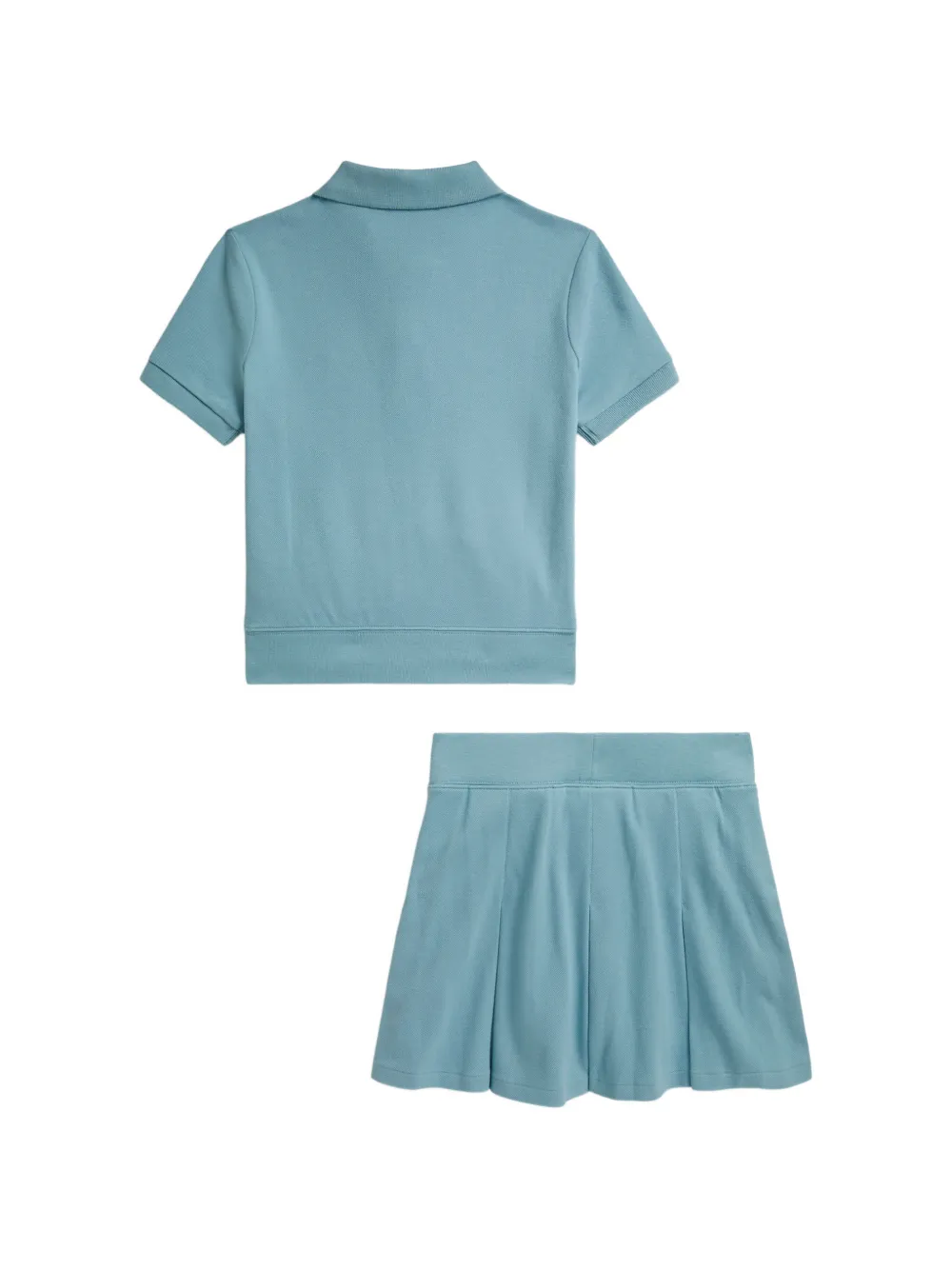 POLO RALPH LAUREN KIDS T-shirt met geborduurd logo Blauw