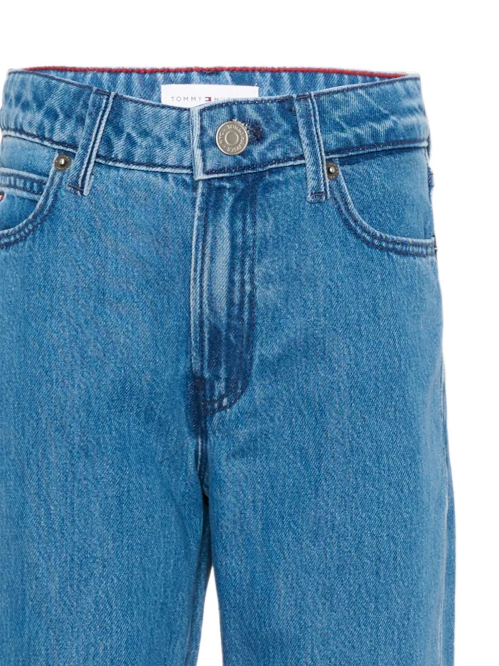 Tommy Hilfiger Junior Straight jeans Blauw