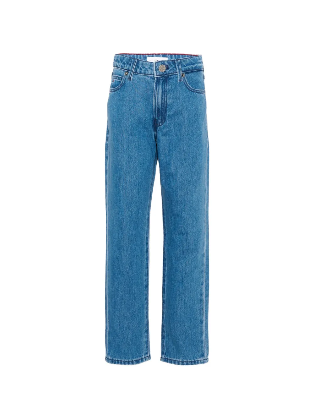 Tommy Hilfiger Junior straight-leg jeans - Blu