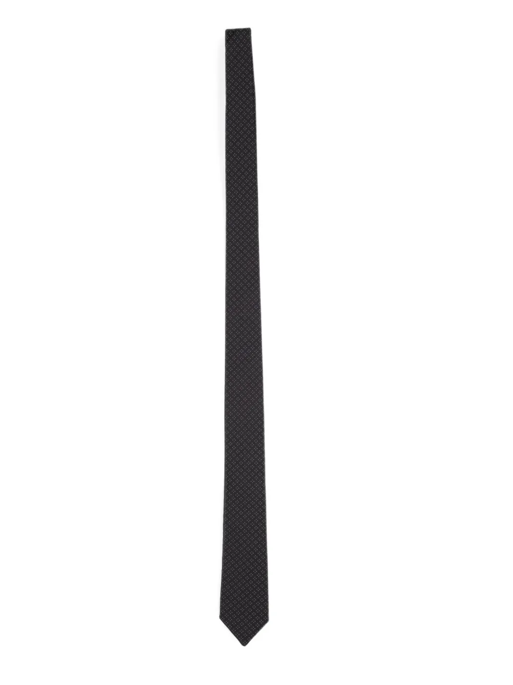 Lardini Stropdas met patroon Zwart