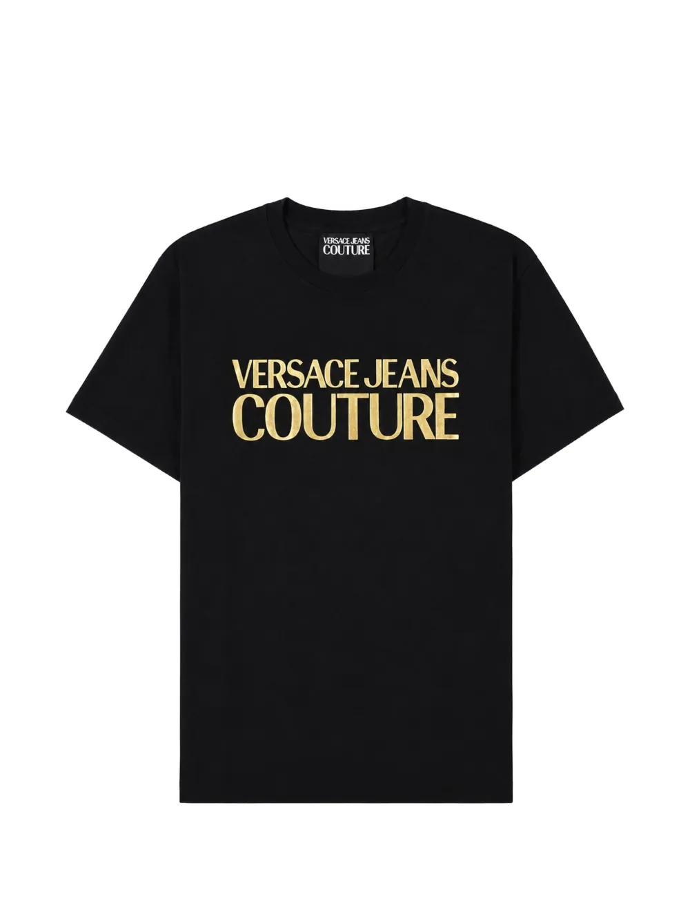 Versace Jeans Couture logo-print T-shirt - Schwarz