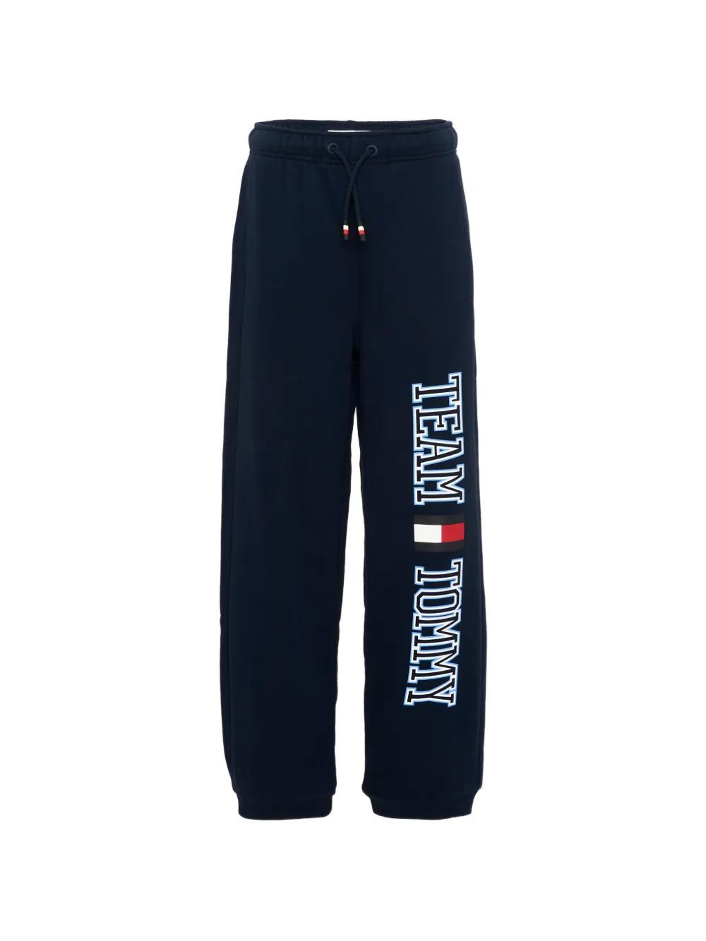 Tommy Hilfiger Junior logo-print track pants - Blau