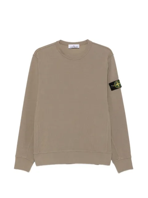 Stone Island sudadera con parche del logo