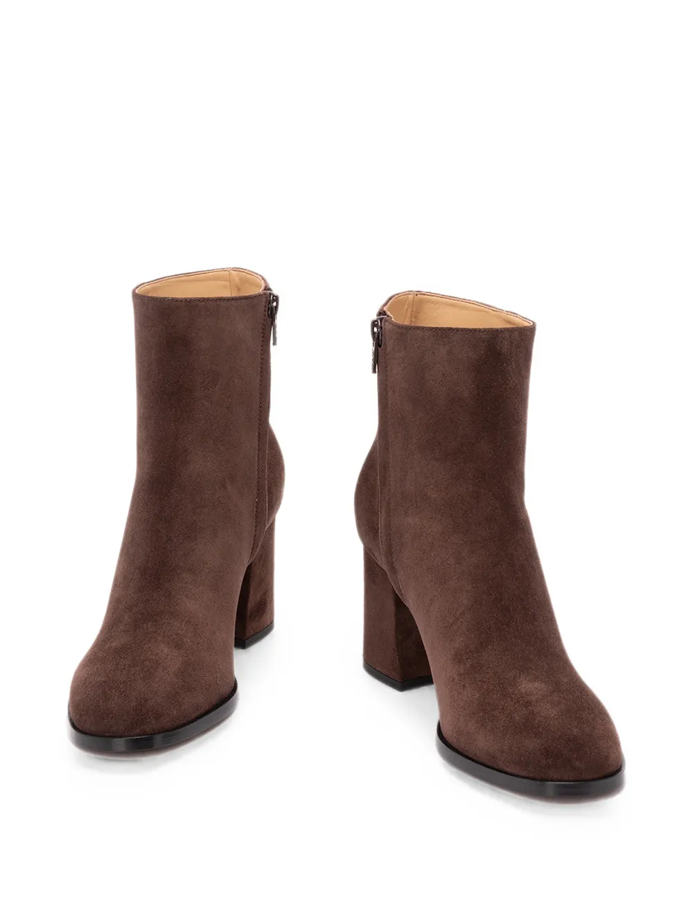 Valentino Garavani Fawcette suede ankle boots Bruin