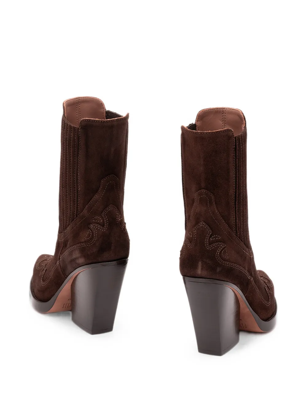 Paris Texas Dallas embroidered leather cowboy boots Bruin