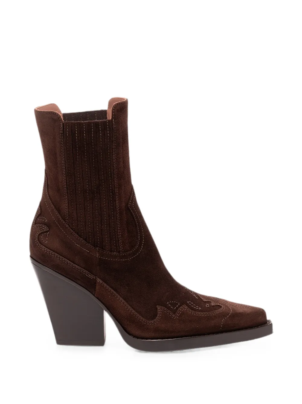 Paris Texas Dallas embroidered leather cowboy boots Bruin