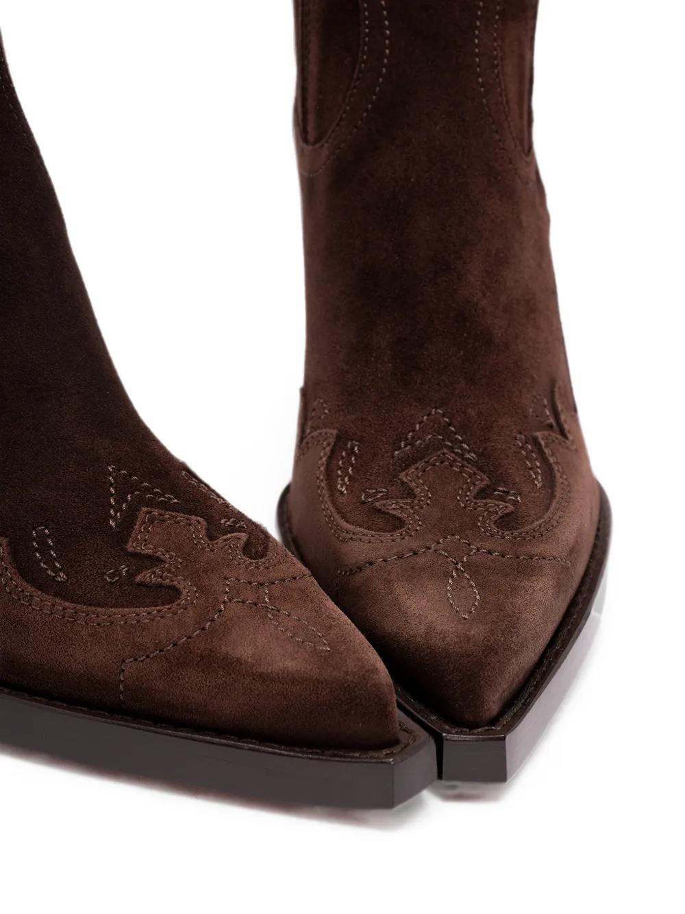 Paris Texas Dallas embroidered leather cowboy boots Bruin