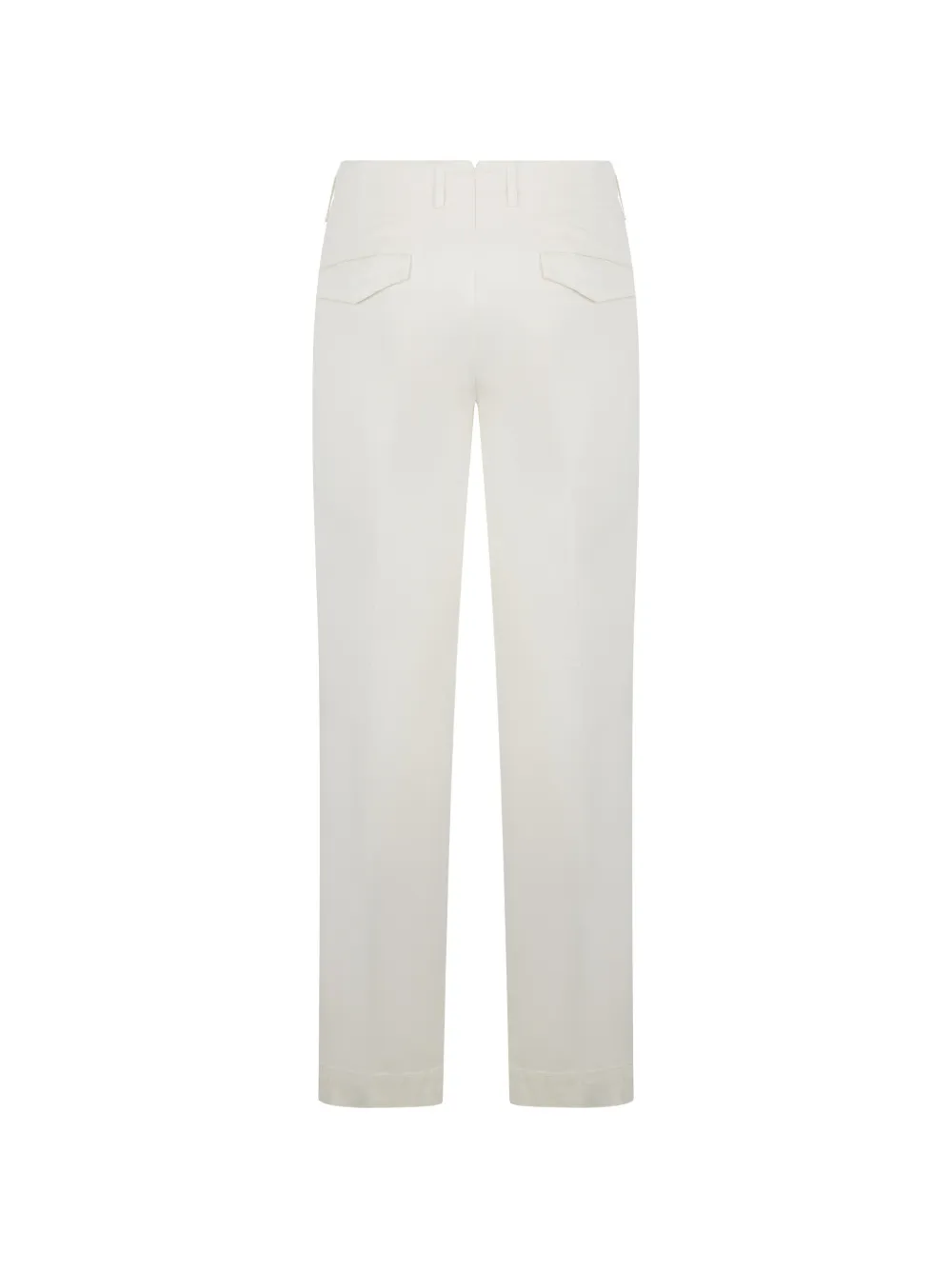 Incotex Ruimvallende broek met geplooide voorkant Beige
