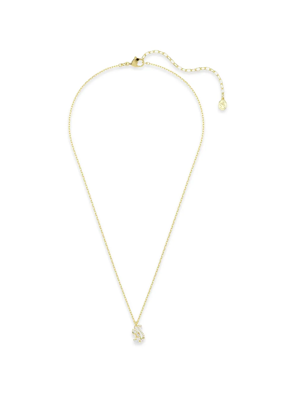 Swarovski Swan crystal-embellished necklace - Oro