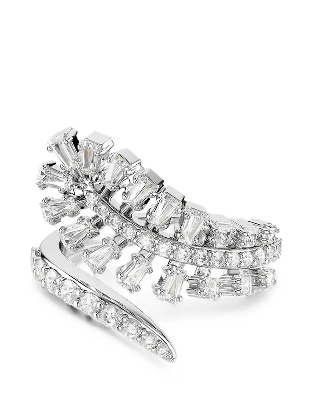 Swarovski Anello Vienna con cristalli - Argento