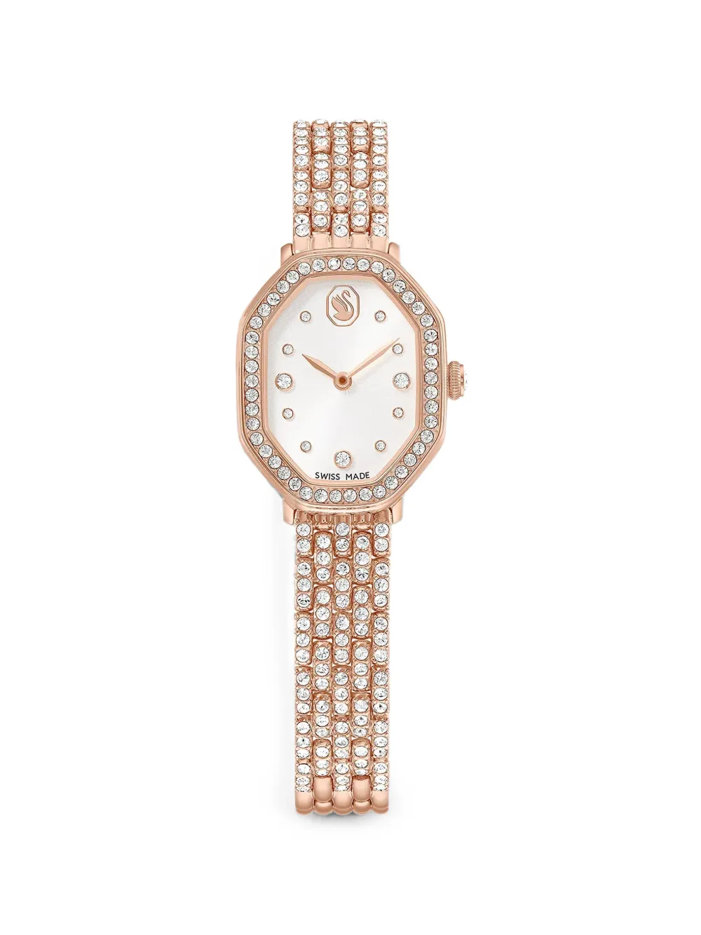 Swarovski Orologio Dextera 31mm con cristalli - Bianco