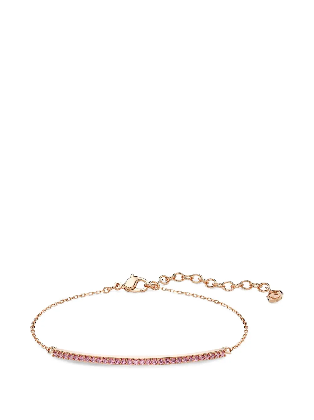 Swarovski crystal-embellished chain-link bracelets - Rosa