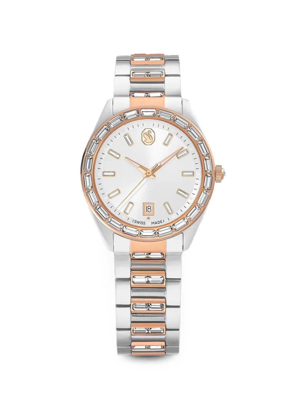 Swarovski Orologio Matrix con cristalli 40mm - Bianco