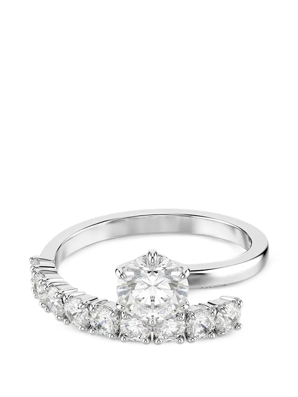 Swarovski Anello Matrix con zircone cubico - Argento