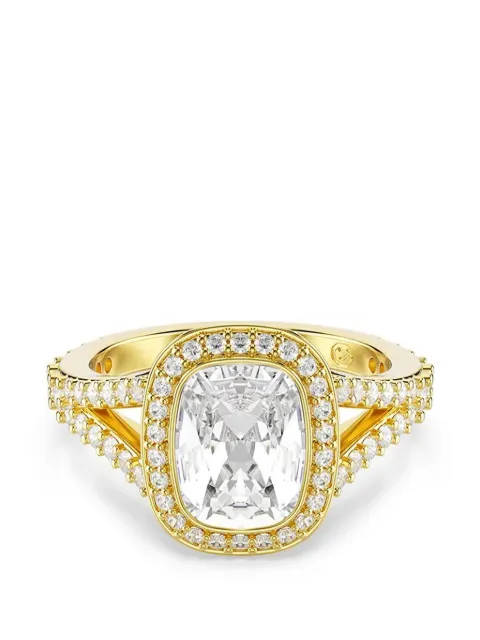 Swarovski anillo con logo grabado