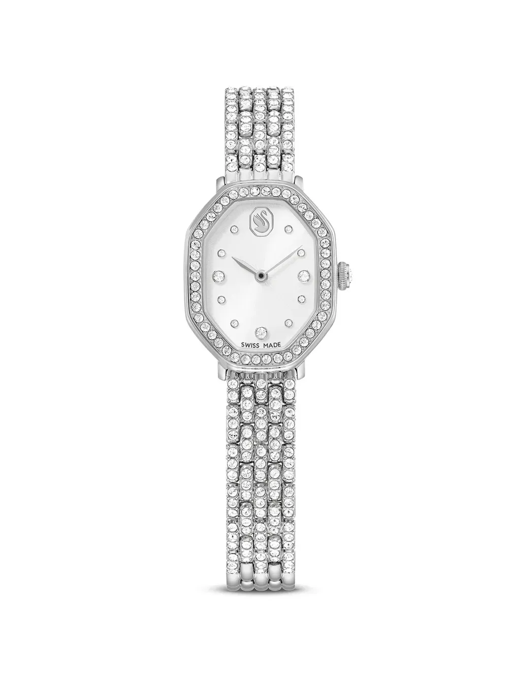 Swarovski Dextera Armbanduhr mit Kristallen 32mm - Silber