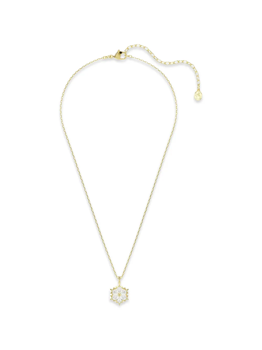 Swarovski Collana Magic con pendente fiocco di neve - Oro