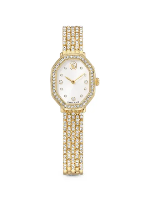 Swarovski Dextera octagonal-face crystal-embellished 32mm watch