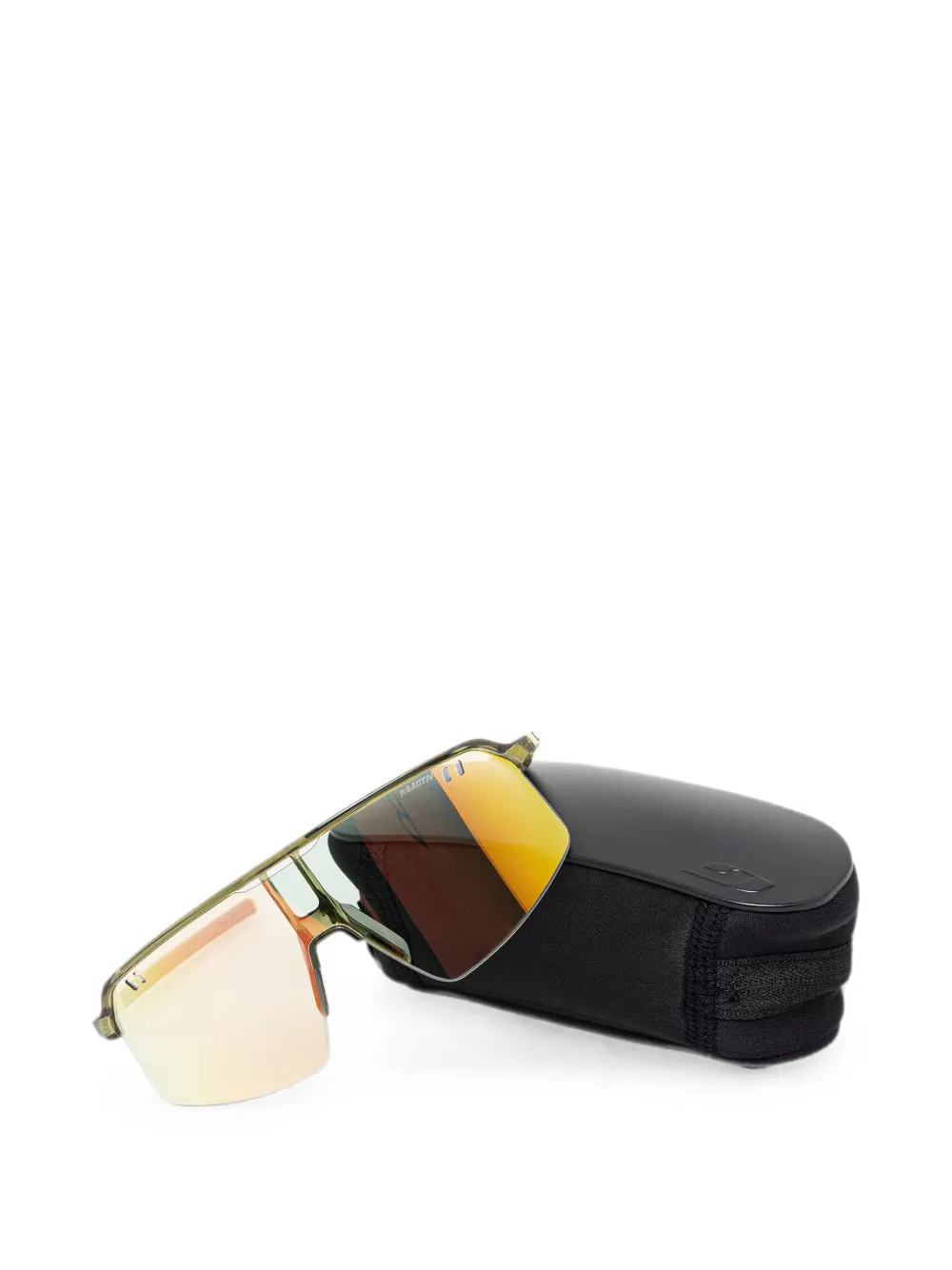 Julbo Eyewear Zonnebril met geometrisch montuur Groen