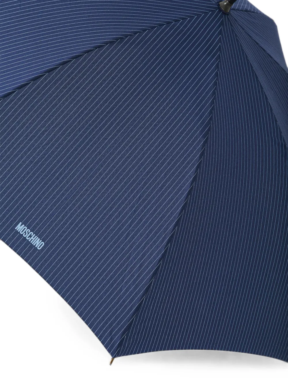 Moschino Paraplu met krijtstreep-print Blauw