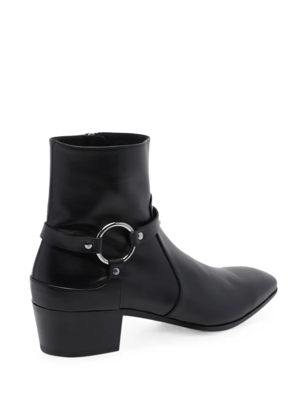 TOM FORD Clint buckle-detail biker boots Zwart