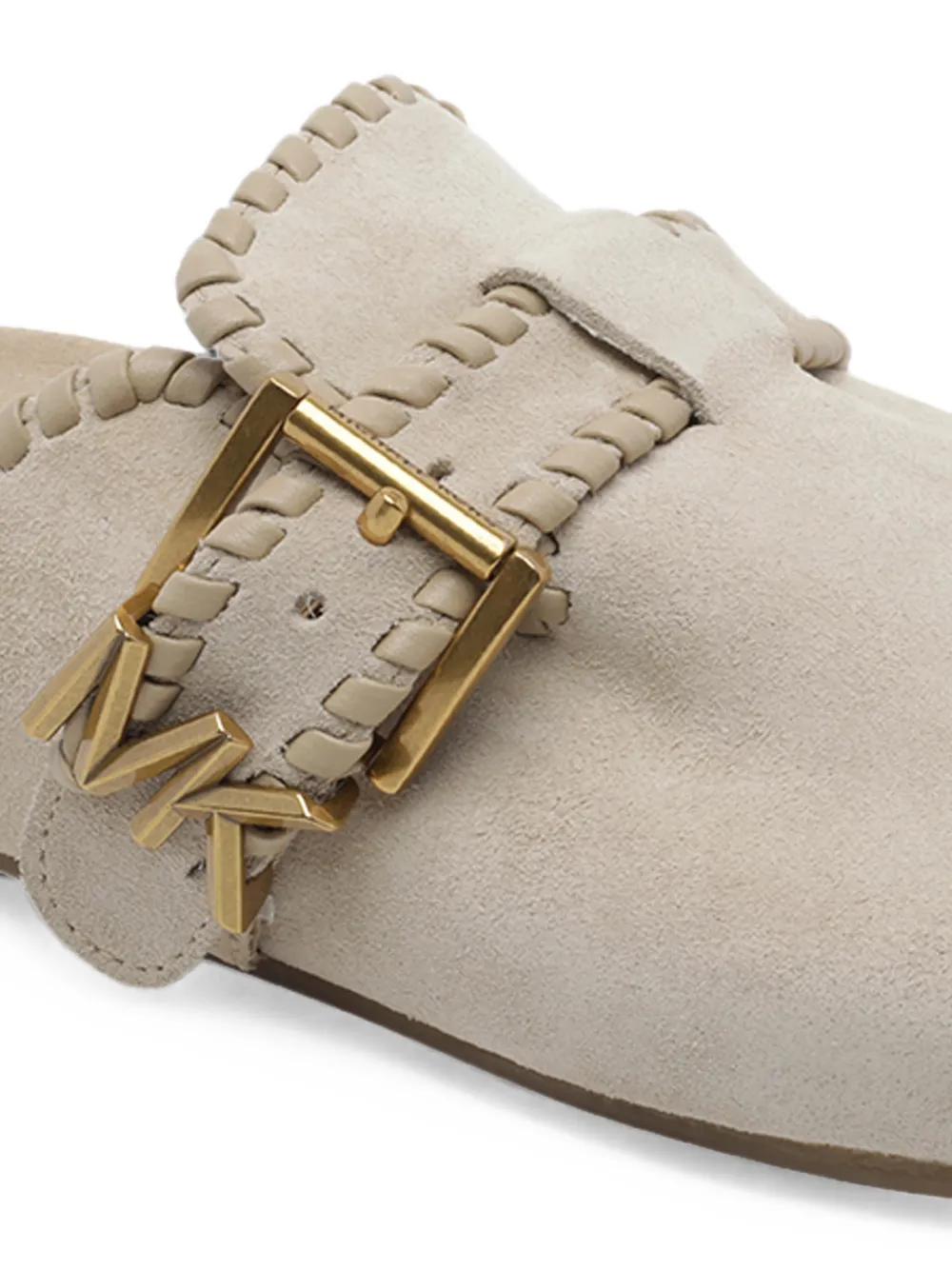 Michael Kors Greer buckle-detail mules Beige