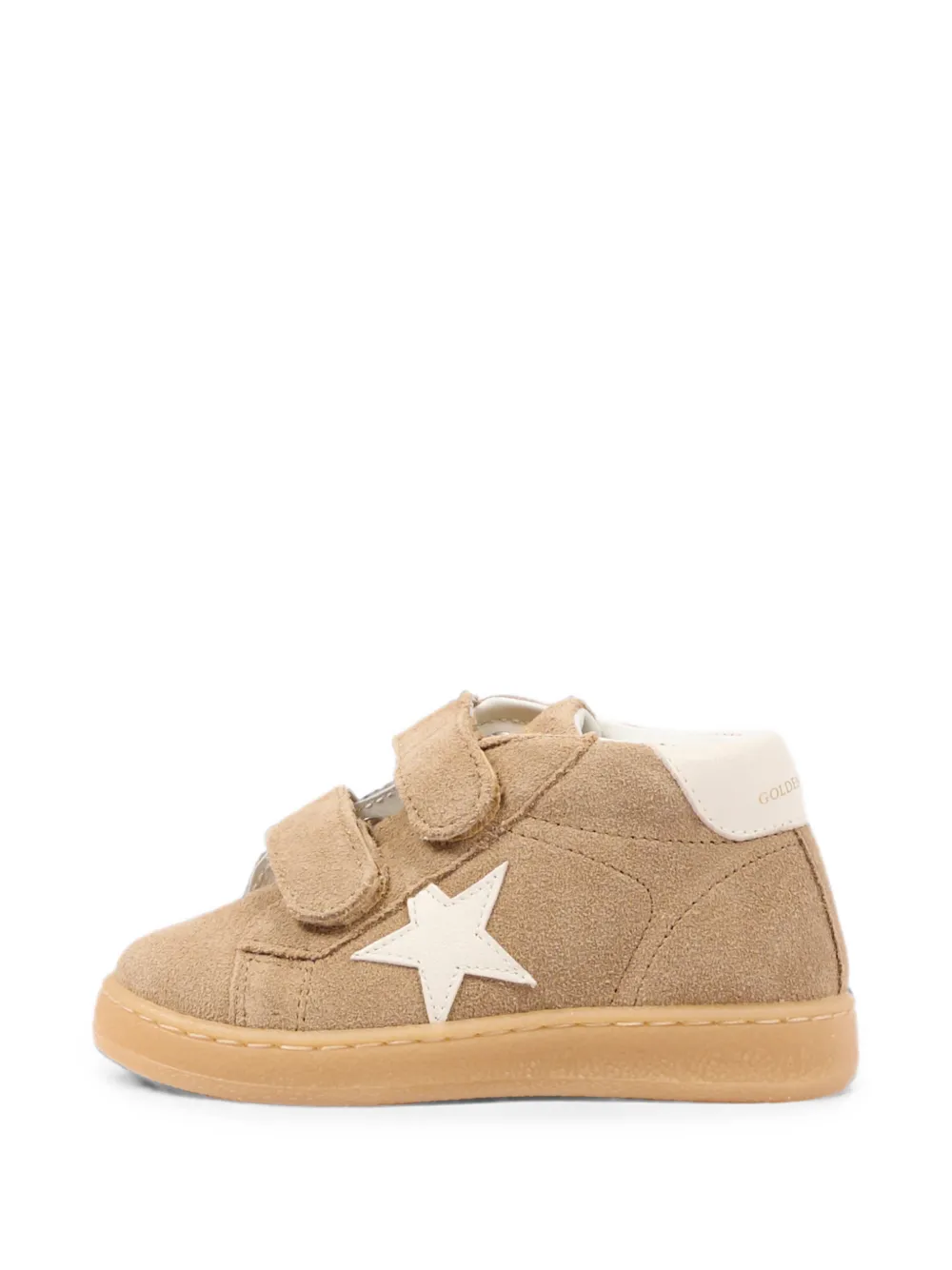 Golden Goose Kids June Ballstar star-patch sneakers Beige